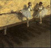 Edgar Degas Dancers Practicing at the Barre oil painting artist